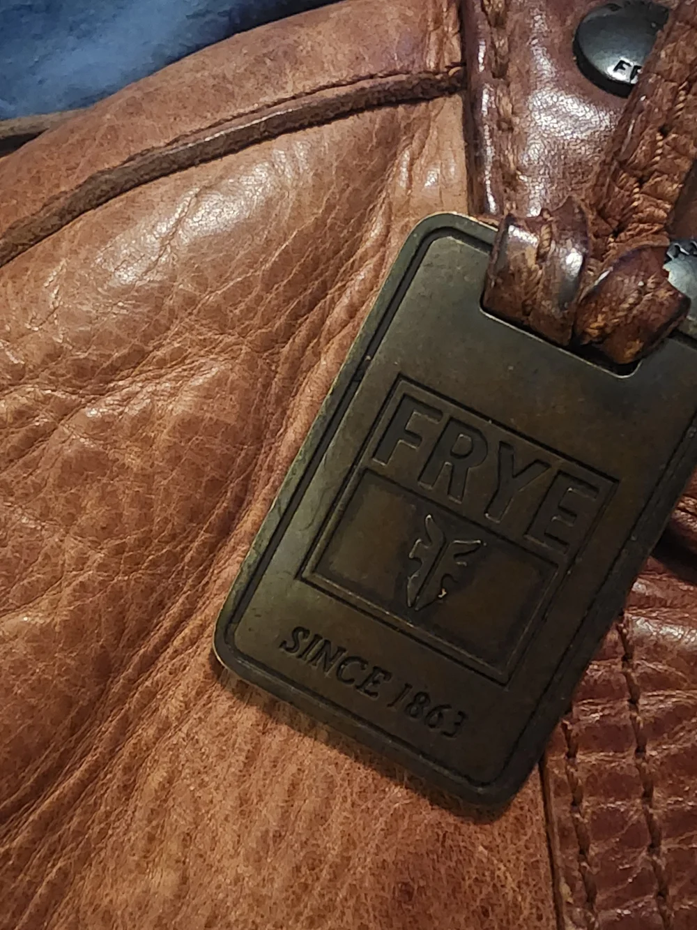 Brown Leather Satchel Handbag - Classic Women's Tote